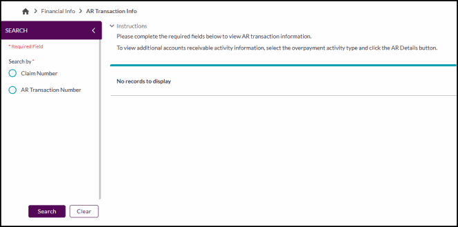 Novitasphere User Guide Section 11 - Financial Information