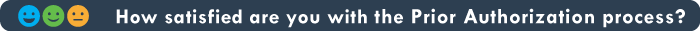 Small horizontal image displays text for the Prior Authorization Survey URL https://cmsmacfedramp.gov1.qualtrics.com/jfe/form/SV_0wxzydcjfDVFfSu