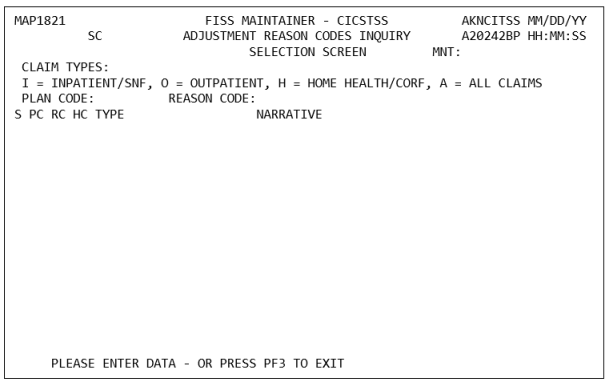 FISS Chapter 7 Appendix