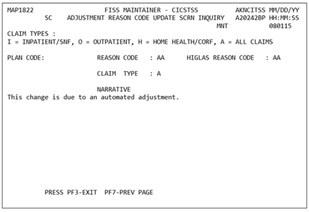 FISS Chapter 7 Appendix